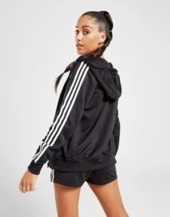 Adidas Originals 3-Stripes Linear Poly Full Zip Hoodie -Nike || The North Face || Adidas Originals Shop jd 372550 d