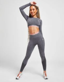 Gym King Seamless Long Sleeve Crop Top 11 Gym King Seamless Long Sleeve Crop Top -Nike || The North Face || Adidas Originals Shop jd 455229 e