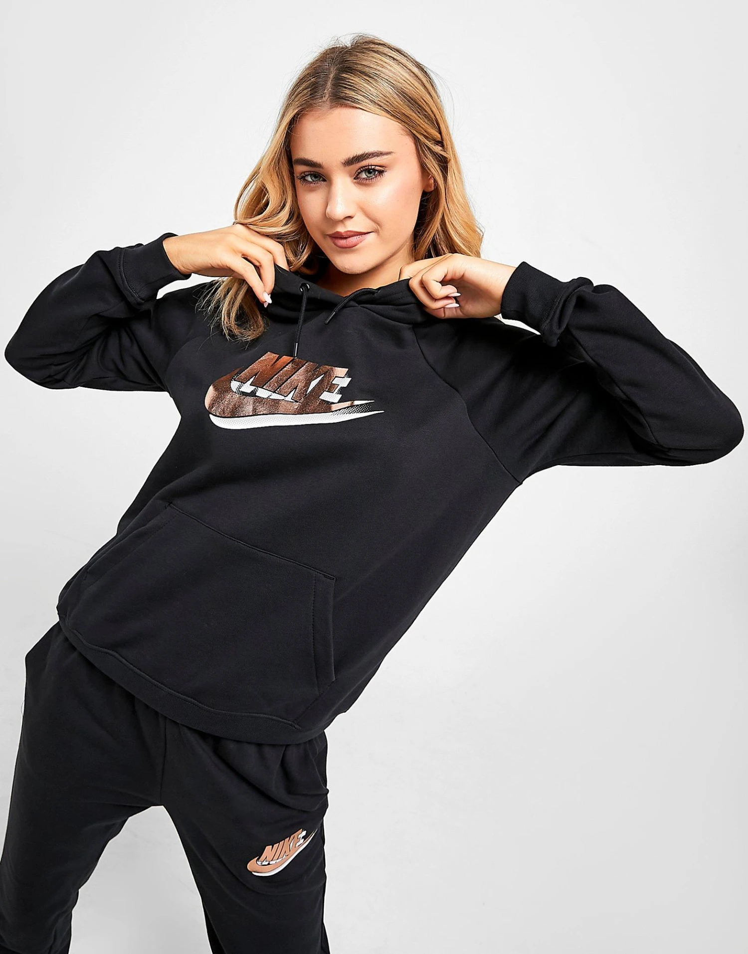 Nike Double Futura Overhead Hoodie 3 Nike Double Futura Overhead Hoodie