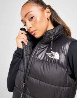 The North Face Logo Hooded Padded Gilet