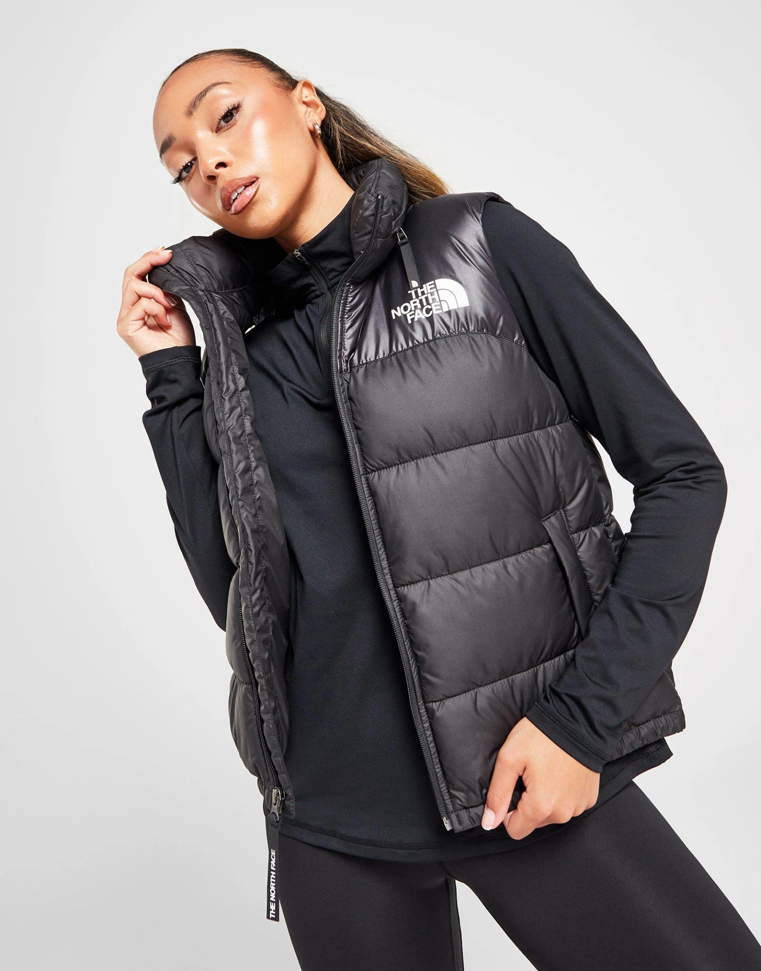 The North Face Logo Hooded Padded Gilet 4 The North Face Logo Hooded Padded Gilet - Image 2