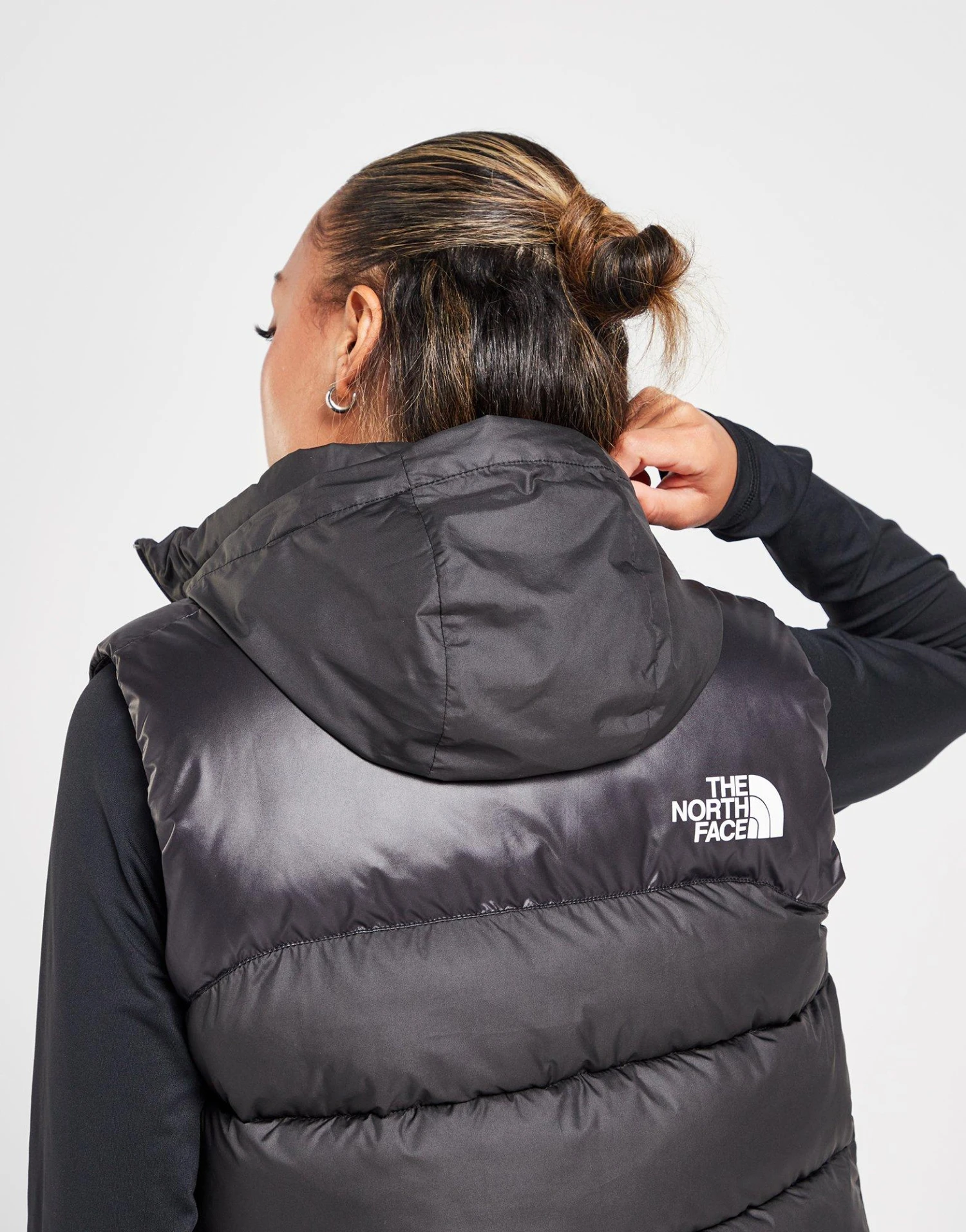 The North Face Logo Hooded Padded Gilet 9 The North Face Logo Hooded Padded Gilet - Image 7