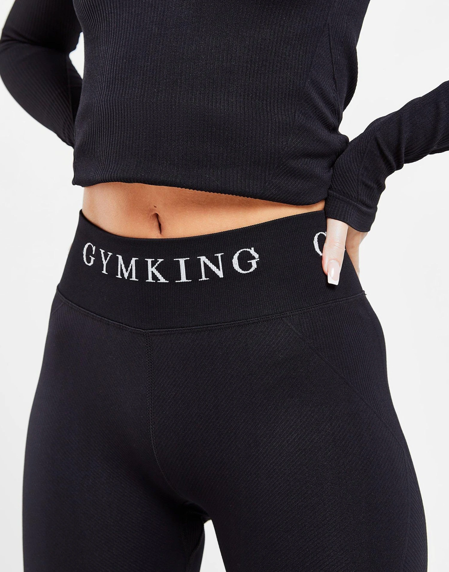 Gym King Intent Ribbed Tights 7 Gym King Intent Ribbed Tights - Image 5