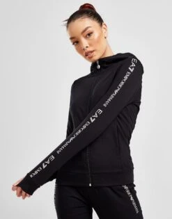 Emporio Armani EA7 Tape Full Zip Hoodie