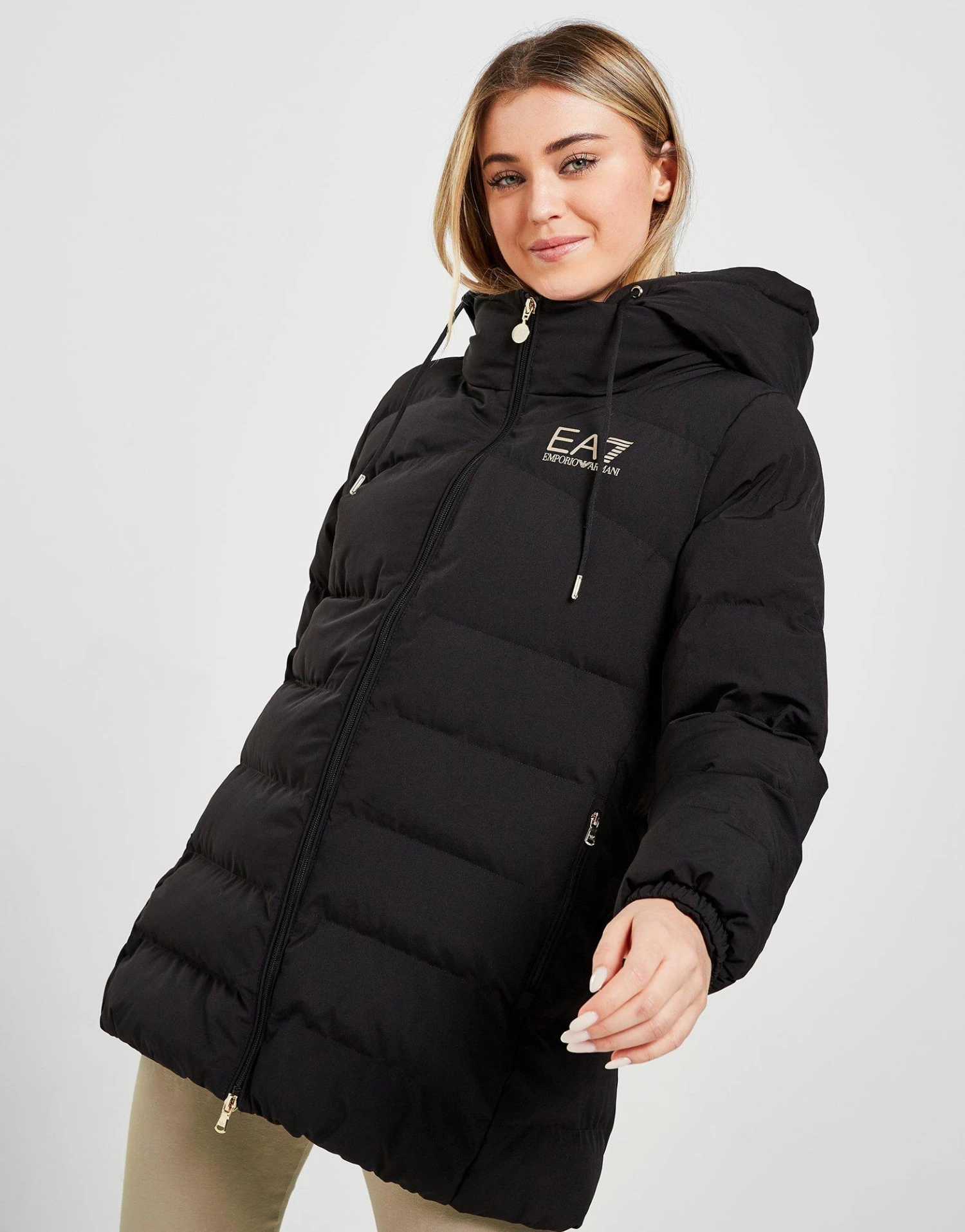 Emporio Armani EA7 Padded Logo Mid Jacket 5 Emporio Armani EA7 Padded Logo Mid Jacket - Image 3