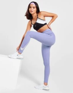 Nike (r)swsh Tight Bk/rose'gld