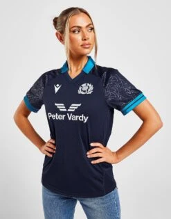 Nike || The North Face || Adidas Originals Shop 13 Macron Scotland Rugby 2022/23 Home Shirt Women's