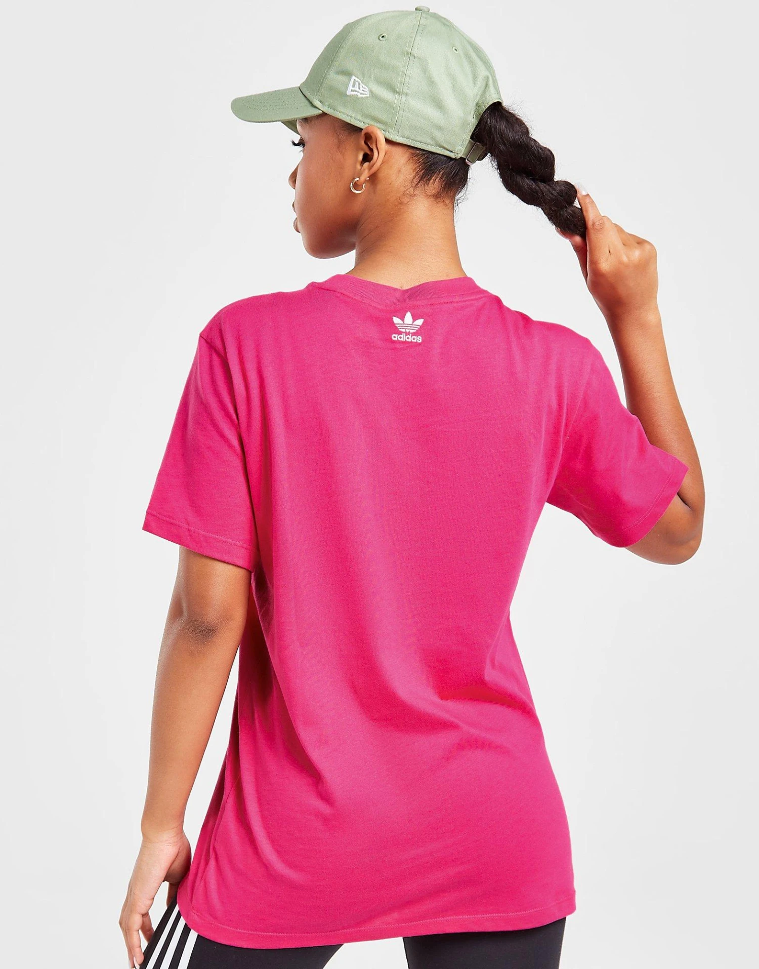 Adidas Originals Embroidered Boyfriend T-Shirt 6 Adidas Originals Embroidered Boyfriend T-Shirt - Image 5