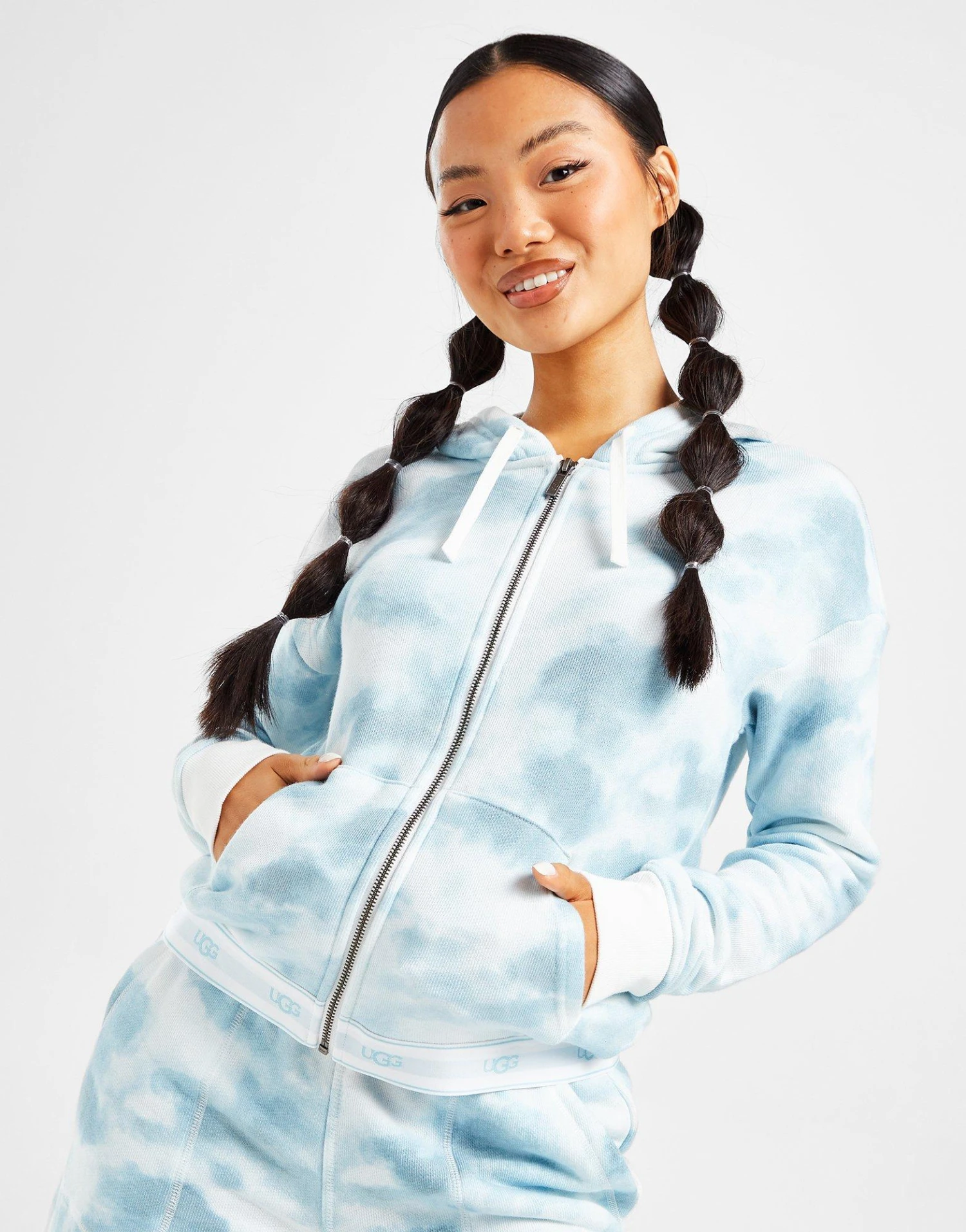 UGG Logo Tape Full Zip Hoodie 4 UGG Logo Tape Full Zip Hoodie - Image 2