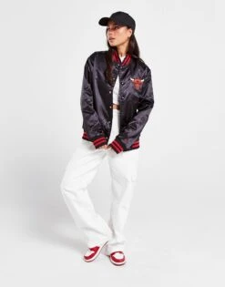 New Era NBA Chicago Bulls Satin Bomber Jacket -Nike || The North Face || Adidas Originals Shop jd 615598 c