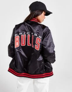 New Era NBA Chicago Bulls Satin Bomber Jacket -Nike || The North Face || Adidas Originals Shop jd 615598 d