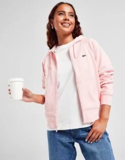 Nike || The North Face || Adidas Originals Shop 26 Lacoste Small Logo Full Zip Hoodie