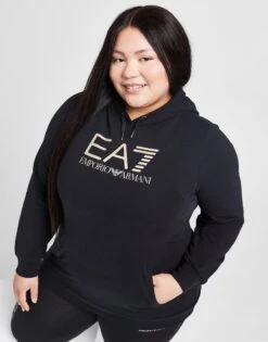 Nike || The North Face || Adidas Originals Shop 24 Emporio Armani EA7 Plus Size Core Hoodie