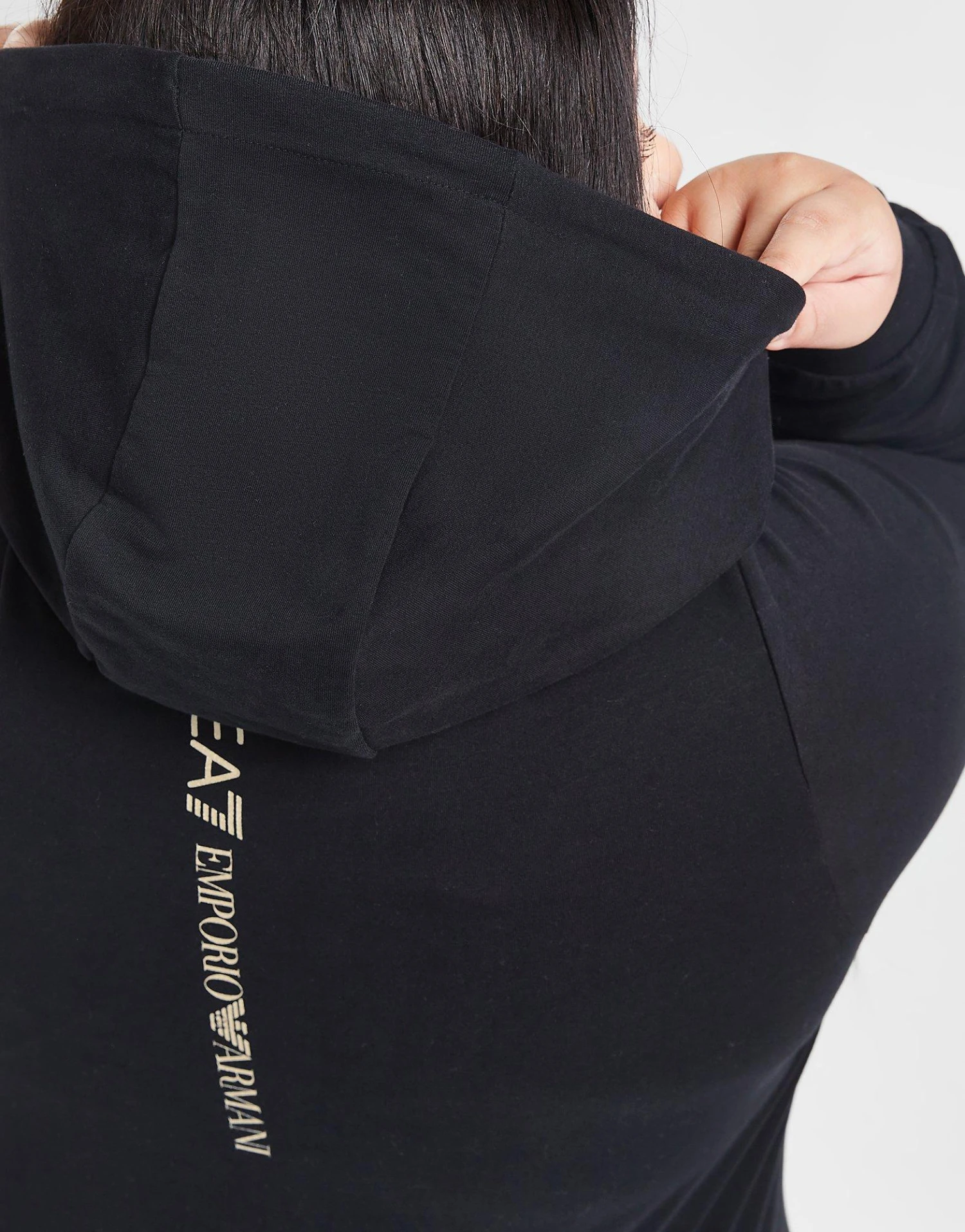 Emporio Armani EA7 Plus Size Core Hoodie 9 Emporio Armani EA7 Plus Size Core Hoodie - Image 7