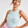 JUICY COUTURE Diamante Logo Lettuce Hem Tank Top -Nike || The North Face || Adidas Originals Shop jd 625418 a