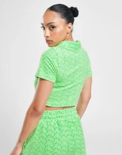 JUICY COUTURE Towel All Over Print Crop Shirt -Nike || The North Face || Adidas Originals Shop jd 625427 c