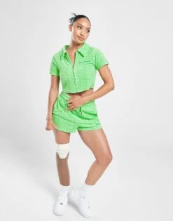 JUICY COUTURE Towel All Over Print Crop Shirt -Nike || The North Face || Adidas Originals Shop jd 625427 e