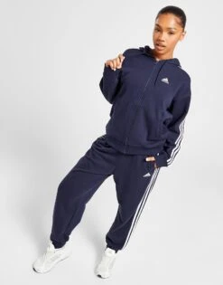 Adidas Badge Of Sport 3-stripes Full Zip Hoodie -Nike || The North Face || Adidas Originals Shop jd 628508 e