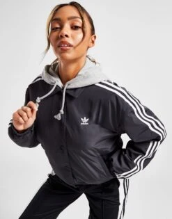 Adidas Originals 3-Stripes Coach Jacket -Nike || The North Face || Adidas Originals Shop jd 628532 g