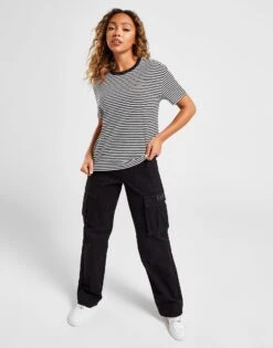 Fred Perry Striped T-shirt Women's -Nike || The North Face || Adidas Originals Shop jd 632168 e