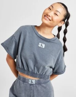 Calvin Klein CK Authentic Cropped T-Shirt 9 Calvin Klein CK Authentic Cropped T-Shirt -Nike || The North Face || Adidas Originals Shop jd 632788 c