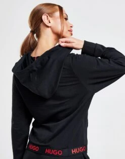 HUGO Tape Waist Full Zip Hoodie -Nike || The North Face || Adidas Originals Shop jd 634661 c