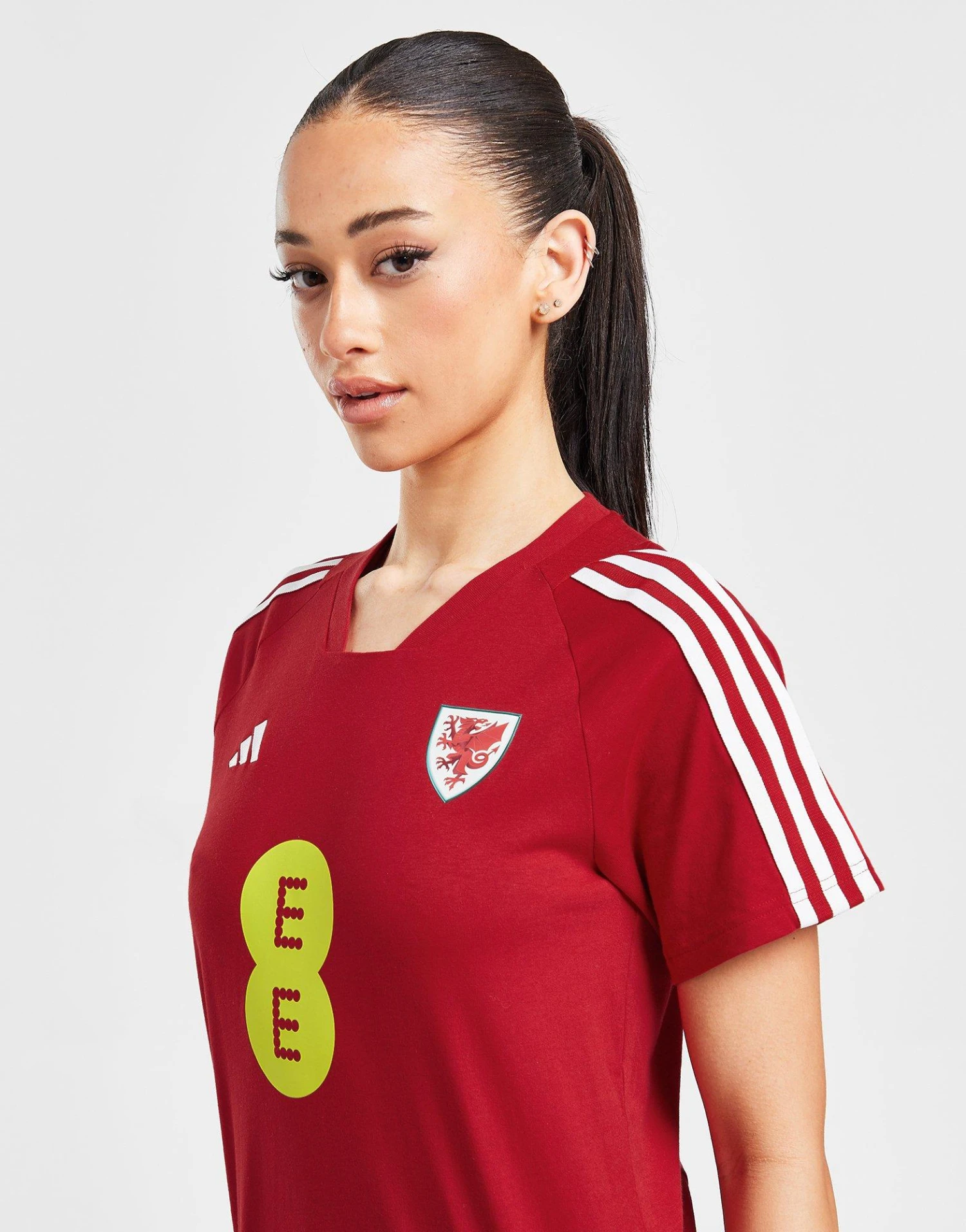 Adidas Wales Tiro 23 T-shirt Women's 4 Adidas Wales Tiro 23 T-shirt Women's - Image 2