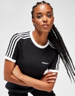 Adidas Originals Slim 3-Stripes T-Shirt
