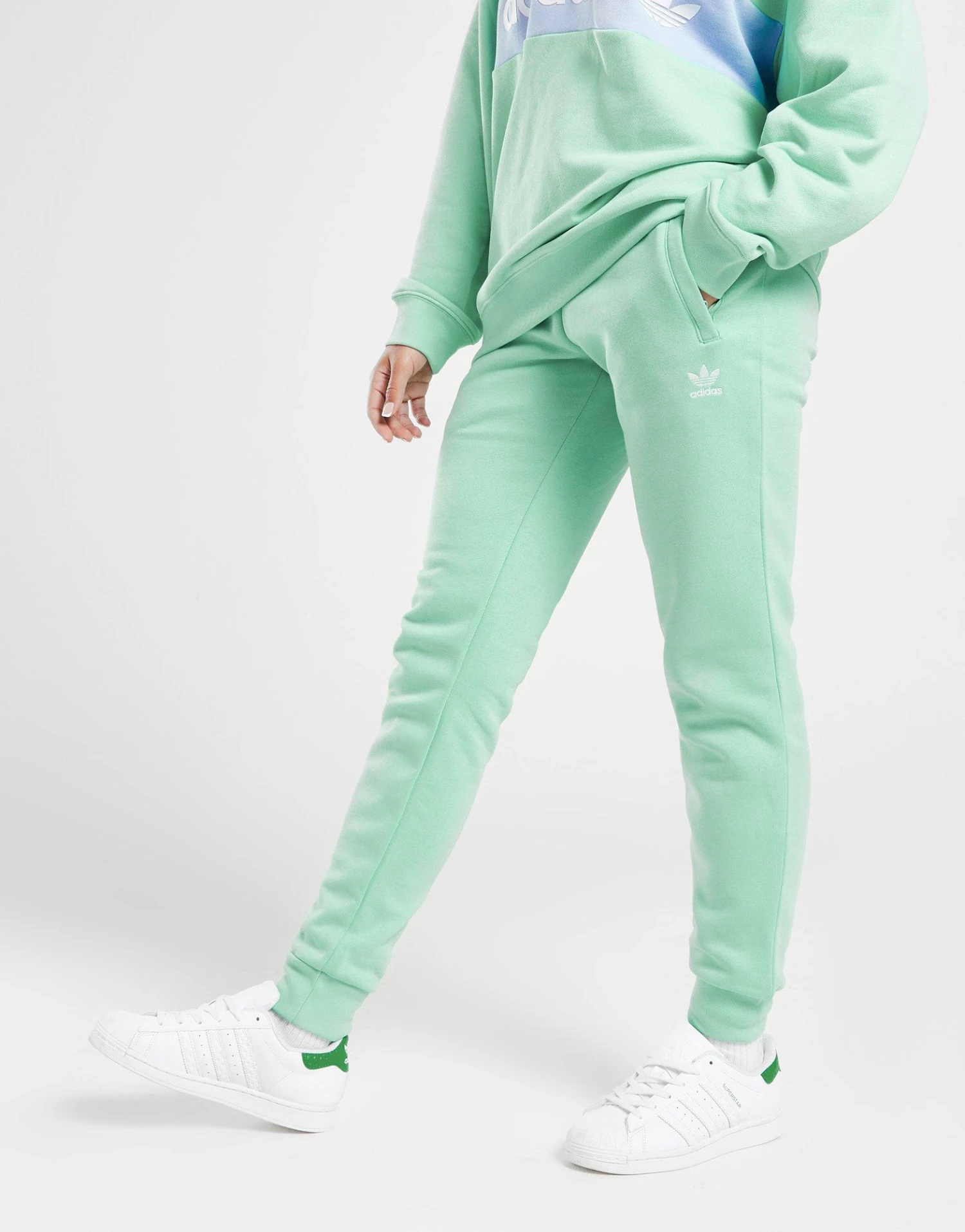 Adidas Originals Essential Slim Fleece Joggers 4 Adidas Originals Essential Slim Fleece Joggers - Image 2