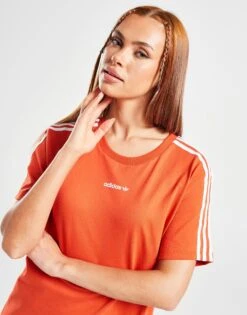 Adidas Originals Linear Logo Boyfriend T-Shirt