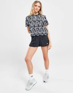 Adidas Originals All Over Print Logo Boyfriend T-Shirt -Nike || The North Face || Adidas Originals Shop jd 644369 d