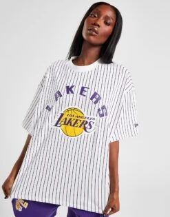 New Era NBA LA Lakers Pin Short Sleeve T-Shirt -Nike || The North Face || Adidas Originals Shop jd 649937 d