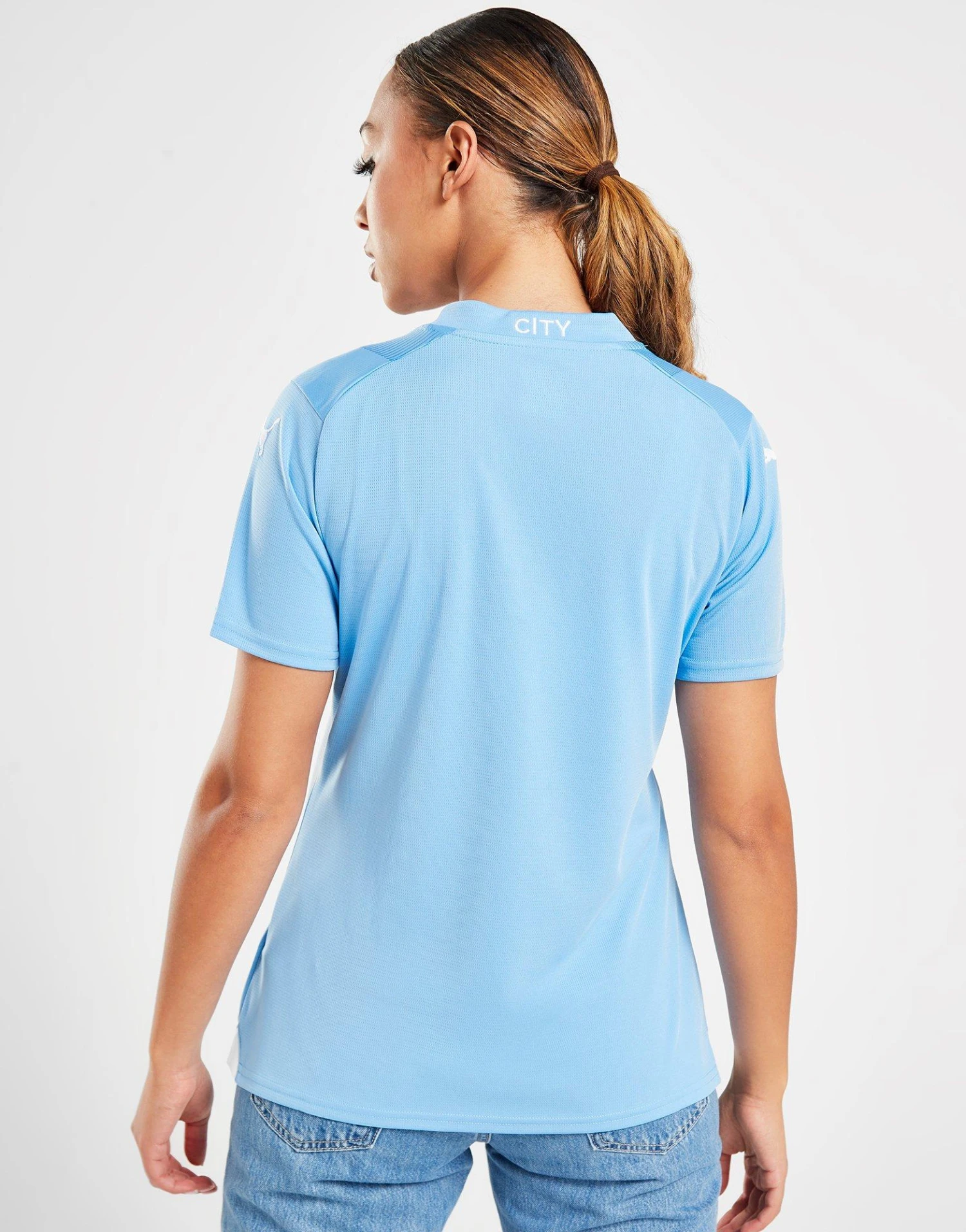 Puma Manchester City Fc 2023/24 Home Shirt Women's 5 Puma Manchester City Fc 2023/24 Home Shirt Women's - Image 3