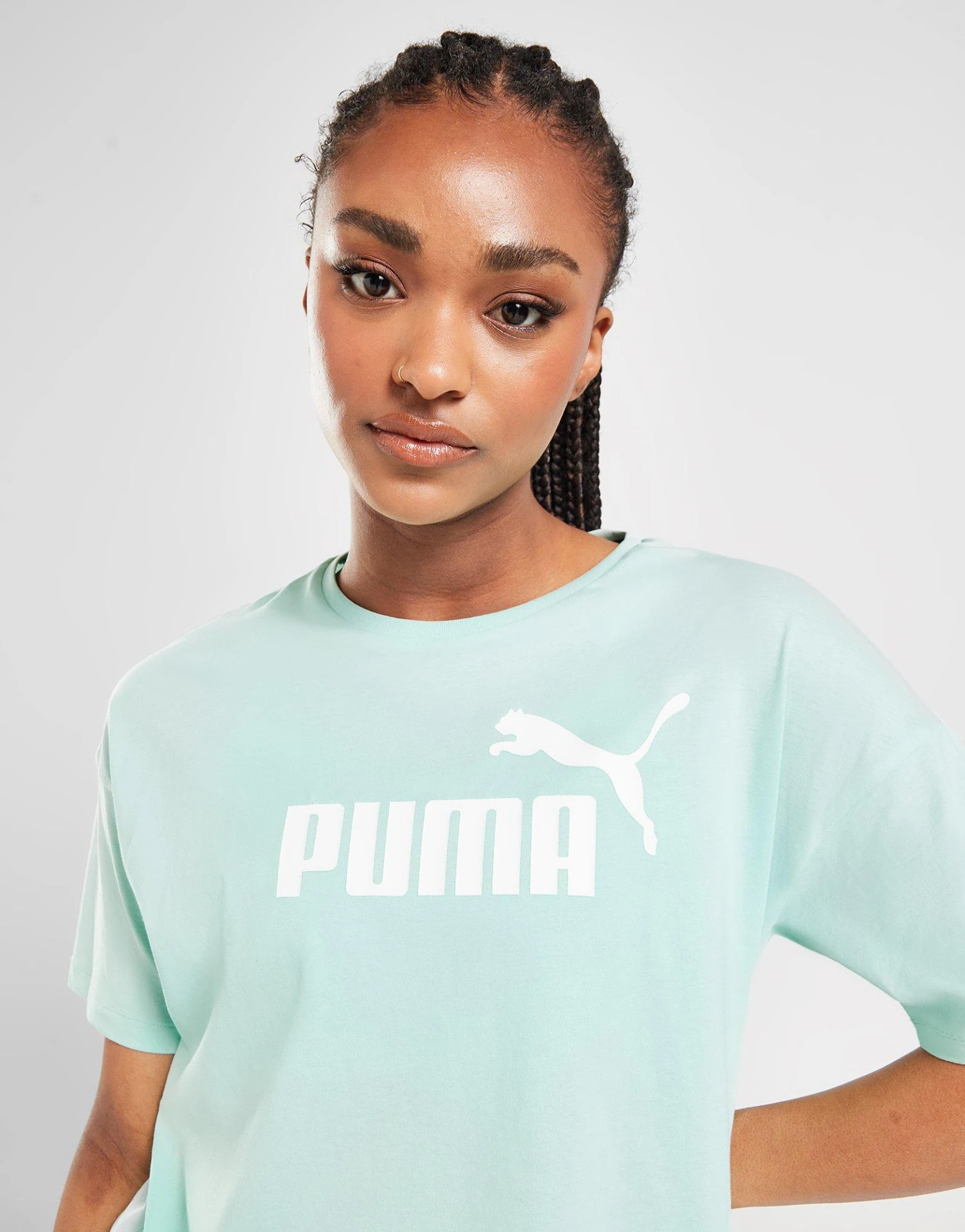 Puma Core Crop T-Shirt 4 Puma Core Crop T-Shirt - Image 2