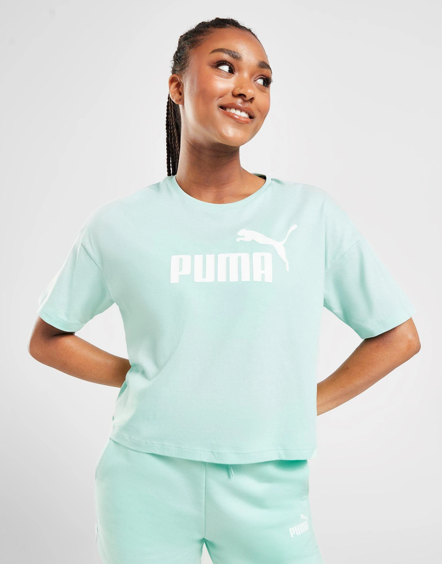 Puma Core Crop T-Shirt 7 Puma Core Crop T-Shirt - Image 5