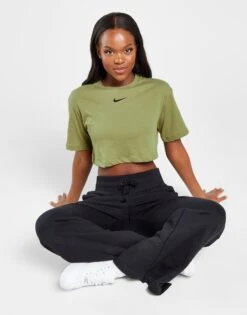 Nike Swoosh Crop Top