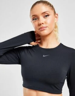 Nike Training Pro Long Sleeve Crop Top -Nike || The North Face || Adidas Originals Shop jd 668460 c