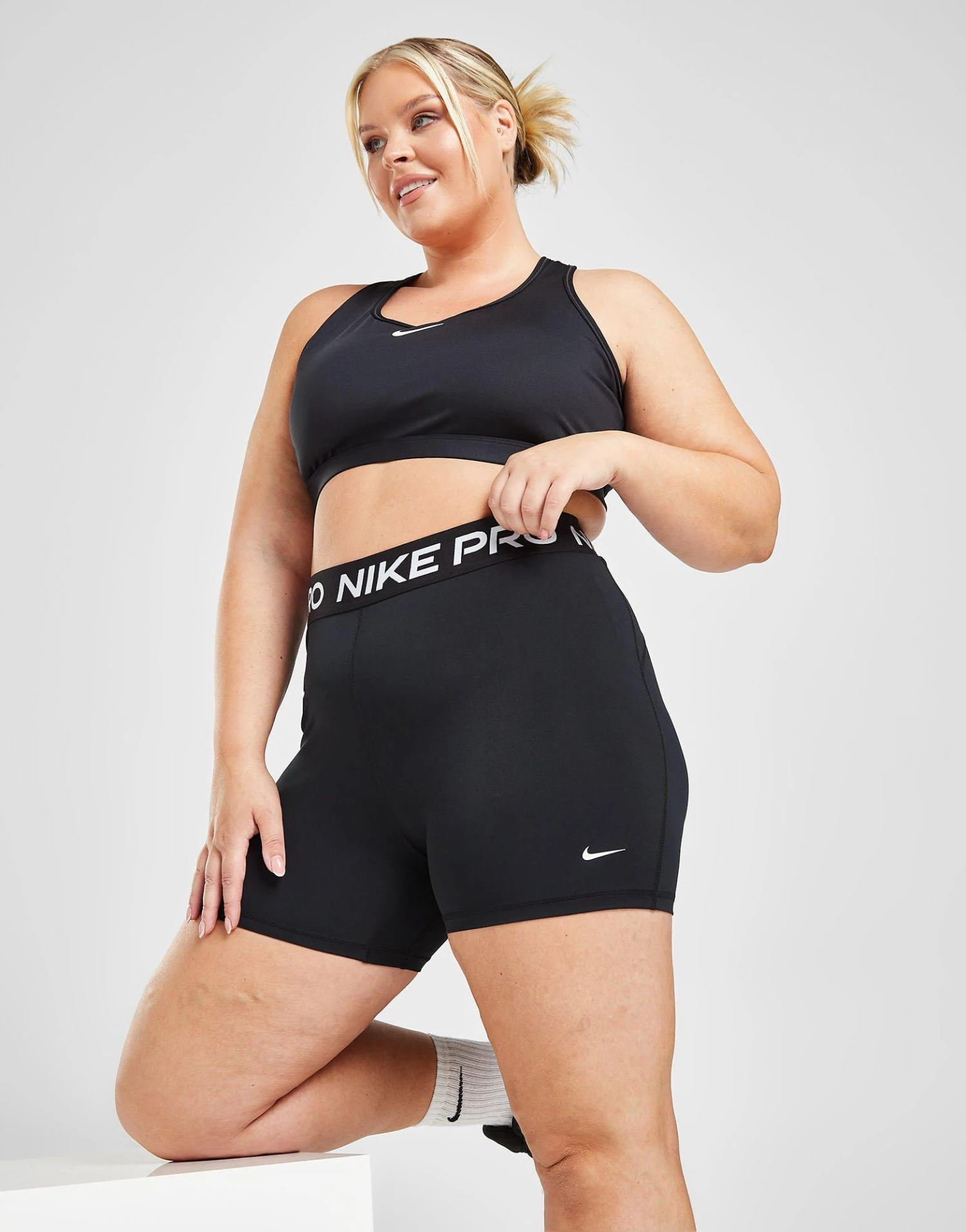 Nike Plus Size Pro 5" Shorts 3 Nike Plus Size Pro 5" Shorts