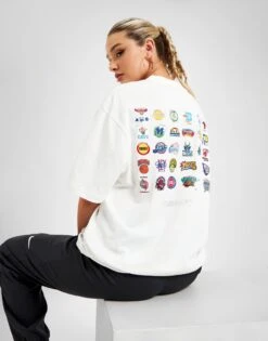 Nike || The North Face || Adidas Originals Shop 11 Mitchell & Ness NBA Logo T-Shirt