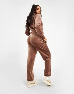 JUICY COUTURE Diamante Velour Track Pants