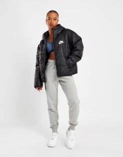 Nike Swoosh Classic Puffer Jacket -Nike || The North Face || Adidas Originals Shop jd DJ6995 010 C 0001 c